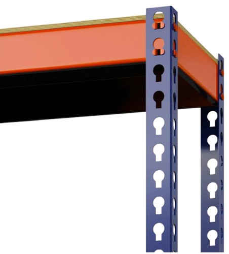 Стеллаж ГТС Профи 2000x1240x655 мм, 4 яруса, фанера 99-201246554С - изображение 2