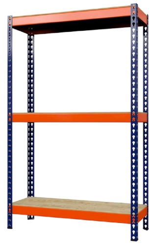 Стеллаж ГТС Профи 2000x1240x770 мм, 3 яруса, фанера 99-201247703С