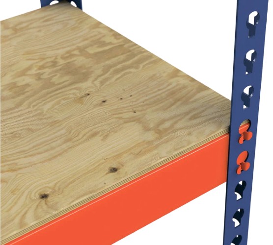 Стеллаж ГТС Профи 2500x1240x500 мм, 5 ярусов, фанера 99-251245005С - изображение 3