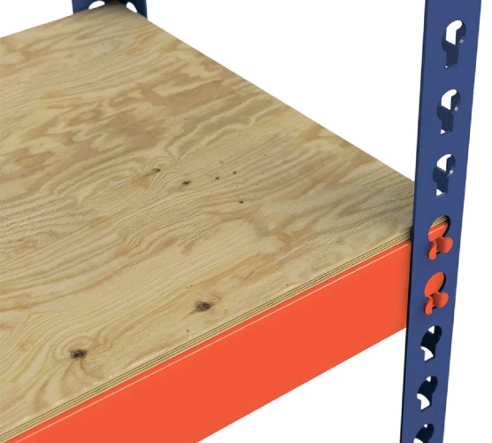 Стеллаж ГТС Профи 2500x1240x770 мм, 4 яруса, фанера 99-251247704С - изображение 3