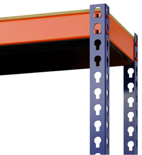 Стеллаж ГТС Профи 2500x1540x500 мм, 4 яруса, фанера 99-251545004С - изображение 2