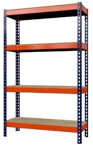 Стеллаж ГТС Профи 2500x1540x655 мм, 4 яруса, фанера 99-251546554С