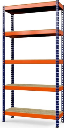 Стеллаж ГТС Профи 2500x1540x770 мм, 5 ярусов, фанера 99-251547705С