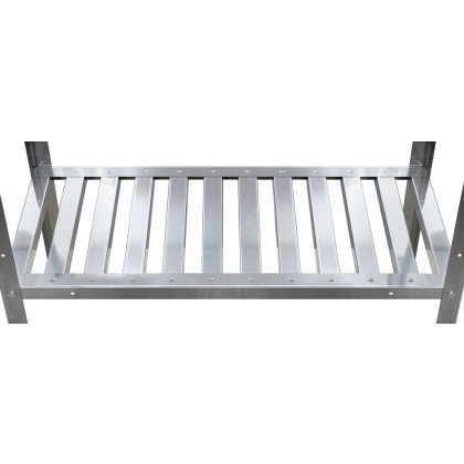 Стеллаж кухонный с решетчатыми полками Luxstahl СРРП-1800*1500*300 - изображение 4