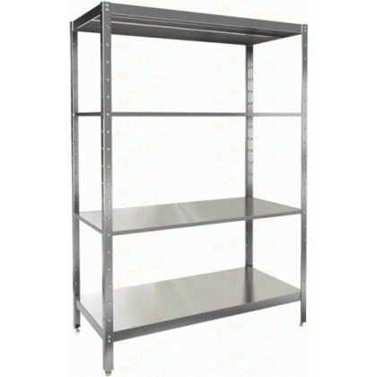 СТЕЛЛАЖ нержавеющий кухонный HICOLD НСК-13/4 283497