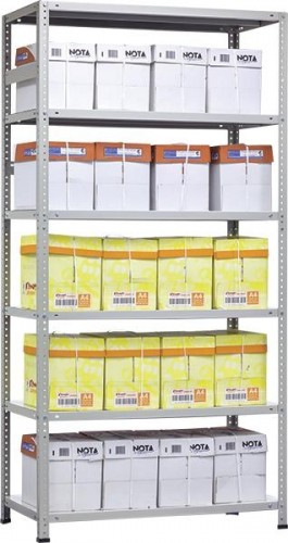 Стеллаж ПРАКТИК MS Hard 185/100 х 40/4 (4 полки)