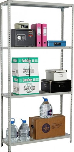 Стеллаж ПРАКТИК MS Standart 185/70 х 40/4 (4 полки)