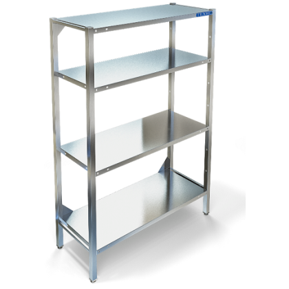 СТЕЛЛАЖ СТР-134/1306 нержавейка,сплошной