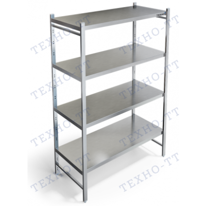 СТЕЛЛАЖ СТР-354/1506 AISI нержавейка, сплошной /94475/