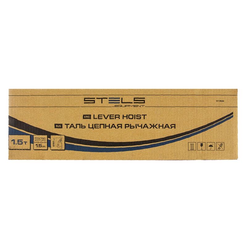 Таль цепная рычажная Stels 1,5 т подъема 1,5 м - изображение 5