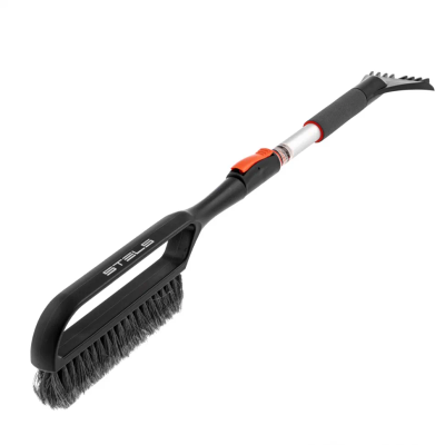 Щетка-сметка для снега со скребком телескопическая Stels - изображение 6