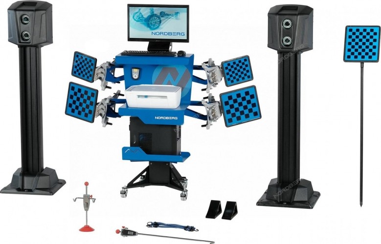 Стенд сход-развал 3D модель NORDBERG C804 TRUCK четырехкамерный для грузовых авто ЦБ-0007895