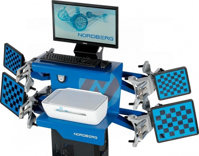 Стенд сход-развал 3D модель NORDBERG C804 TRUCK четырехкамерный для грузовых авто ЦБ-0007895 - изображение 2