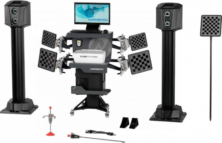 Стенд сход-развал NORDBERG C804 TRUCK 3D для грузовых авто, серый C804 TRUCK (7015)