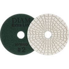 Алмазный гибкий шлифовальный круг Step-3 100x3 #2 DIAM Extra Line Hybrid (сухая/мокрая) - изображение 5