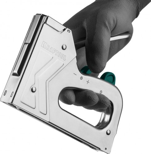 Степлер KRAFTOOL "GRAND 140" 3-в-1:тип140 (6-16 мм) /300 (16 мм) / 500 (16 мм) 3185 - изображение 4