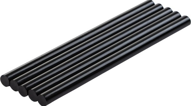 Стержень клеевой P.I.T. MGE-1120B черные, 5 шт.