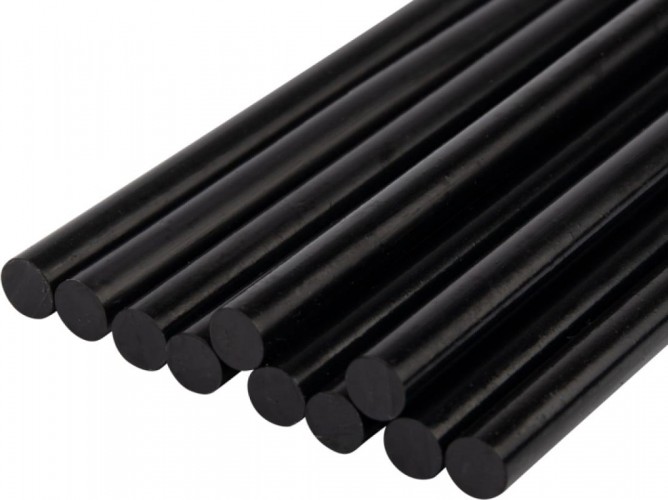 Стержни клеевые REXANT черные 7x200 мм, 10 шт. (хедер) 09-1104 - изображение 2