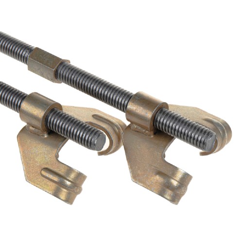 Стяжка пружин ARNEZI R7703104 L=280 мм 2шт d15,2 мм с двойным крюком, усиленная - изображение 3