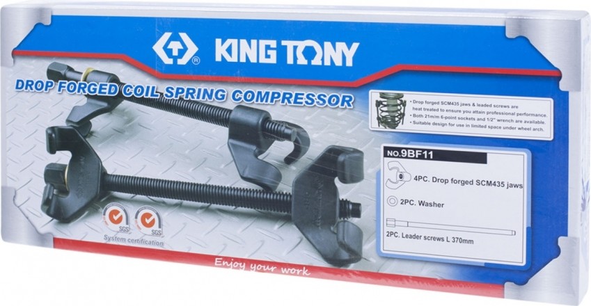 Стяжка пружин KING TONY 9BF11 370 мм - изображение 4