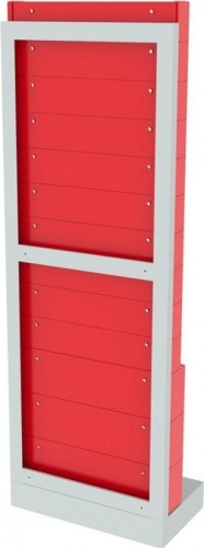 Стойка СТЕЛЛА-ТЕХНИК 404-00-10-03 (610х325х1650 мм) напольная - изображение 2