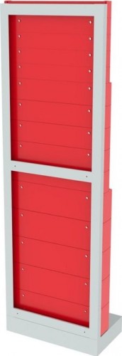 Стойка СТЕЛЛА-ТЕХНИК 405-05-05-05 (610х325х1850 мм) напольная - изображение 2