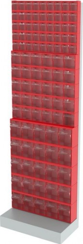 Стойка СТЕЛЛА-ТЕХНИК 405-05-05-05 (610х325х1850 мм) напольная