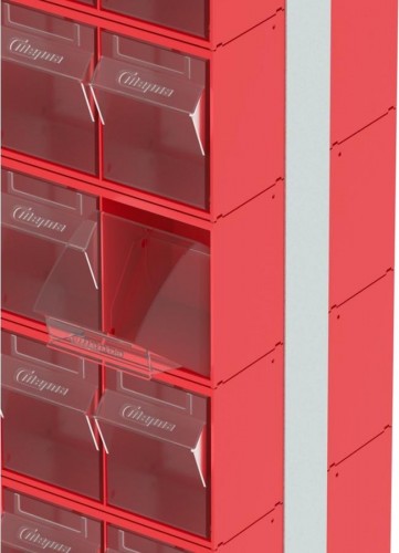 Стойка СТЕЛЛА-ТЕХНИК 406-00-00-10 (600х380х1650 мм) двусторонняя напольная - изображение 4