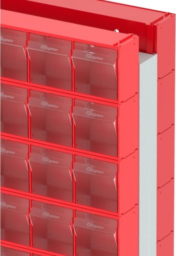 Стойка СТЕЛЛА-ТЕХНИК 406-00-10-03 (600х380х1650 мм) двусторонняя напольная - изображение 3