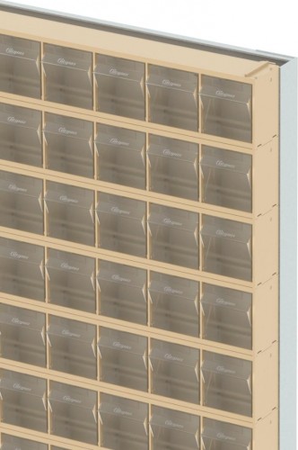 Стойка СТЕЛЛА-ТЕХНИК  бежевая напольная (610х325х1850) 405-09-05-03-B - изображение 5