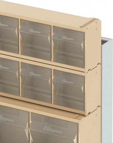 Стойка СТЕЛЛА-ТЕХНИК  бежевая настенная/настольная (610х150х500) 401-02-02-01-B - изображение 5