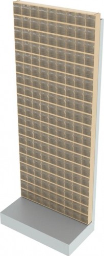 Стойка СТЕЛЛА-ТЕХНИК  бежевая напольная (610х325х1500) 403-19-00-00-B - изображение 3