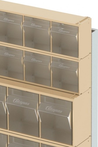 Стойка СТЕЛЛА-ТЕХНИК  бежевая настенная/настольная (610х150х500) 401-00-02-02-B - изображение 5