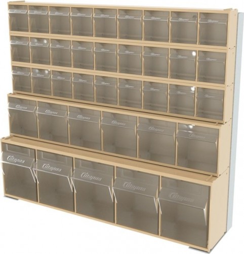 Стойка СТЕЛЛА-ТЕХНИК  бежевая настенная/настольная (610х150х500) 401-03-01-01-B