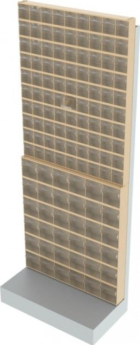 Стойка СТЕЛЛА-ТЕХНИК  бежевая напольная (610х325х1500) 403-10-06-00-B - изображение 4