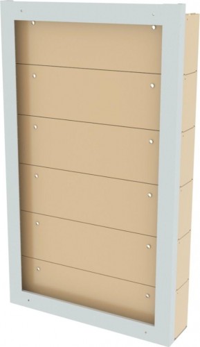 Стойка СТЕЛЛА-ТЕХНИК  бежевая настенная (610х40х1000) 402-00-00-06-B - изображение 2