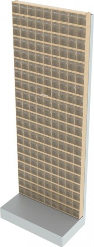 Стойка СТЕЛЛА-ТЕХНИК  бежевая напольная (610х325х1650) 404-20-00-00-B - изображение 4