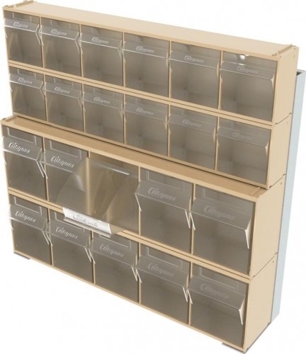 Стойка СТЕЛЛА-ТЕХНИК  бежевая настенная/настольная (610х150х500) 401-00-02-02-B - изображение 3