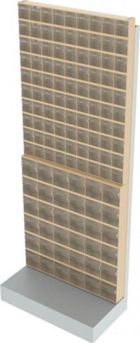 Стойка СТЕЛЛА-ТЕХНИК  бежевая напольная (610х325х1500) 403-10-06-00-B - изображение 3