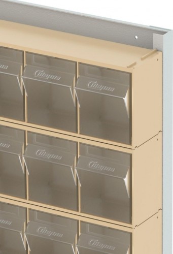 Стойка СТЕЛЛА-ТЕХНИК  бежевая настенная (610х40х1000) 402-00-00-06-B - изображение 5