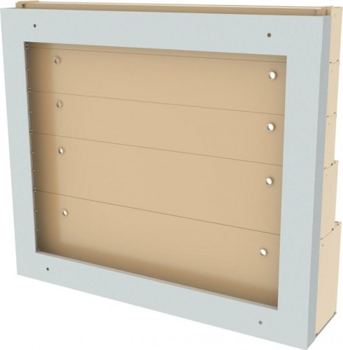 Стойка СТЕЛЛА-ТЕХНИК  бежевая настенная/настольная (610х150х500) 401-03-01-01-B - изображение 2