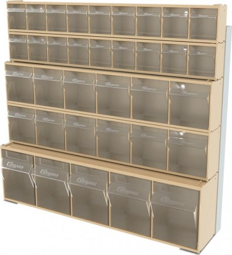 Стойка СТЕЛЛА-ТЕХНИК  бежевая настенная/настольная (610х150х500) 401-02-02-01-B