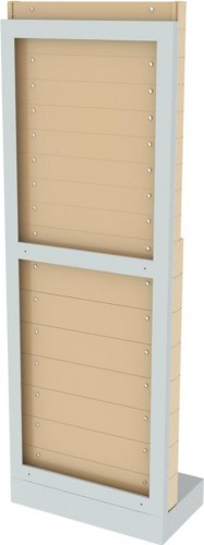 Стойка СТЕЛЛА-ТЕХНИК  бежевая напольная (610х325х1650) 404-09-08-00-B - изображение 2