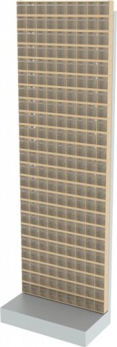 Стойка СТЕЛЛА-ТЕХНИК  бежевая напольная (610х325х1850) 405-23-00-00-B