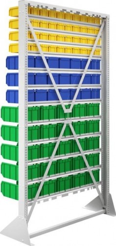 Стойка СТЕЛЛА-ТЕХНИК В1-04-03-05 (1150х2000 мм) односторонняя - изображение 3