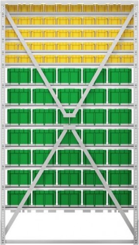 Стойка СТЕЛЛА-ТЕХНИК В1-05-00-07 (1150х2000 мм) односторонняя - изображение 4