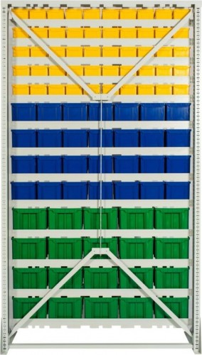 Стойка СТЕЛЛА-ТЕХНИК В1-05-04-04 (1150х2000 мм) односторонняя - изображение 2