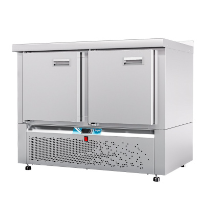 СТОЛ холодильный низкотемпературный СХН-70Н-01 (дверь, дверь) с бортом (25110111100) - изображение 2