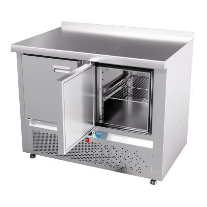 СТОЛ холодильный низкотемпературный СХН-70Н-01 (дверь, дверь) с бортом (25110111100) - изображение 3