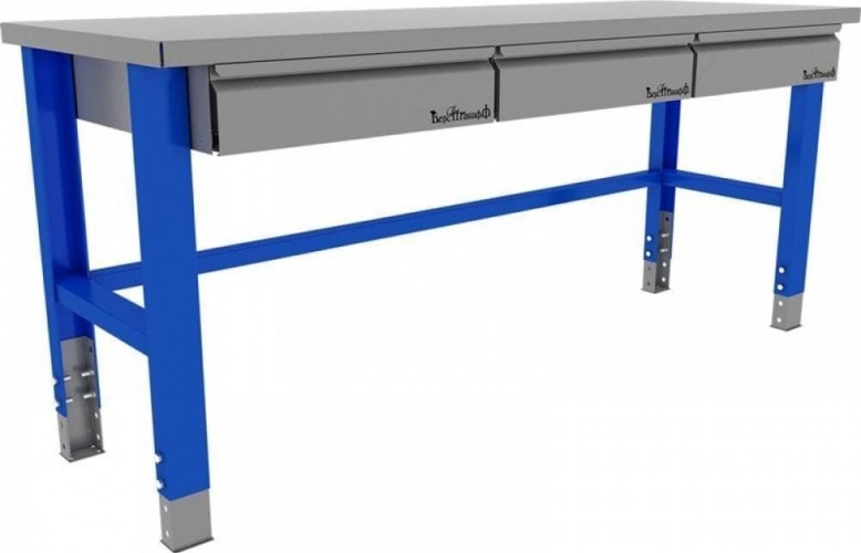 Стол металлический промышленный ВЕРСТАКОФФ PLC  20.111 115003